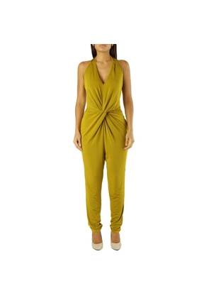 Met Bicolor Rayon Jumpsuit - L