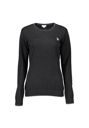 U.S. POLO ASSN. Black Cotton Sweatshirt - XL