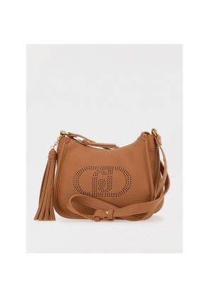 Liu Jo Brown Leather Crossbody Bag