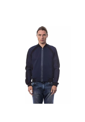 Verri Blue Viscose Bomber - XL