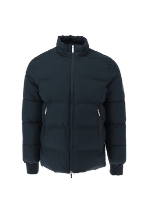 Gaudi Blue Polyester Shell Jacket - S