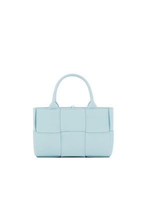 Bottega Veneta Blue Lamb Leather Tote Bag