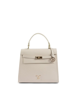 19V69 Italia Beige Leather Handbag