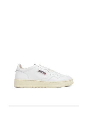 Autry White Leather Low Top Sneakers - EU36/US6