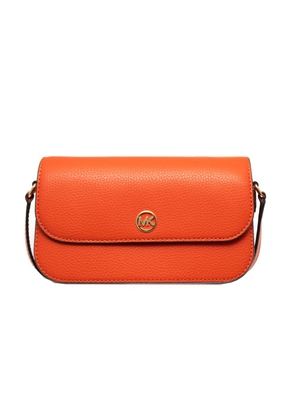 Michael Kors Orange Leather Crossbody Bag