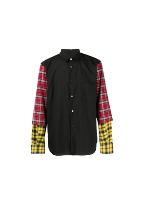 Comme Des Garçons Black Cotton Pattern Shirt - S