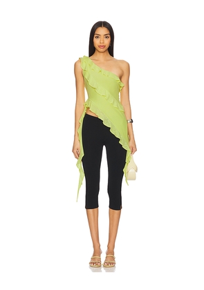 AFRM Vivica Top in Green. Size 2X. Also in S, XS, XXS.