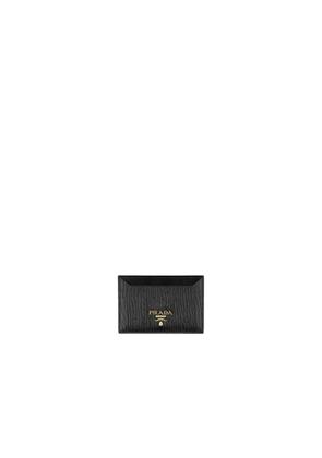 Prada Black Calfskin Wallet