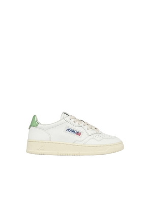 Autry White Leather Low Top Sneakers - EU37/US7