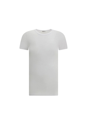 Brunello Cucinelli White Cotton T-Shirt - L
