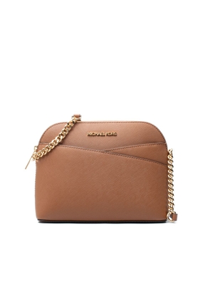 Michael Kors Brown Leather Crossbody Bag