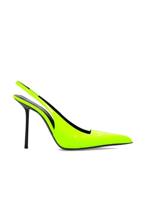 Saint Laurent Bicolor Calfskin Platform Pumps - EU37.5/US7.5