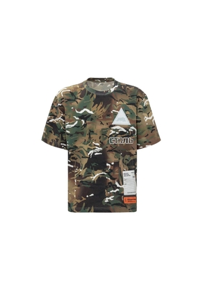 Heron Preston Bicolor Cotton T-Shirt - M