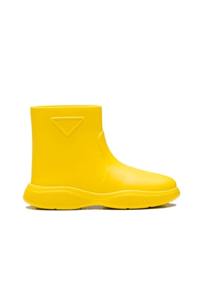 Prada Bicolor Rubber Rain Boots - EU36/US6