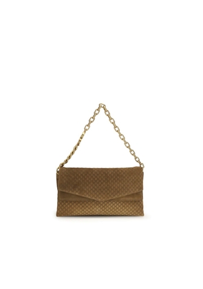 Gucci Beige Suede Leather Handbag