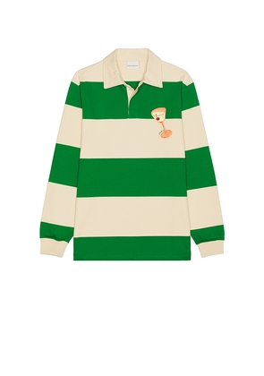 DrÃ´le De Monsieur Cocktail Polo in Green. Size M. Also in XL/1X.