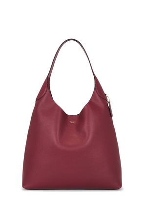 Coach Brooklyn Shoulder Bag 39 in Burgundy.