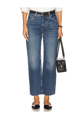 ANINE BING Gavin Wide Leg in Blue. Size 27. Also in 30.