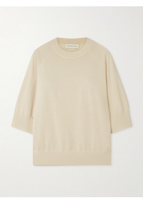 Dries Van Noten - Merino Wool Sweater - Ivory - x small,small,medium,large