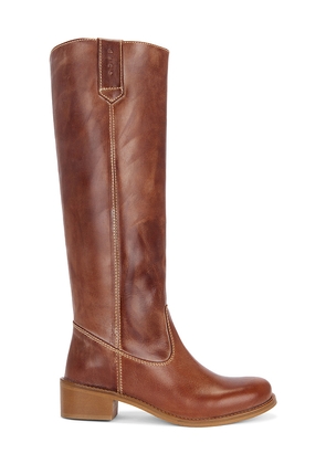 Dico Copenhagen Ann Gaucho Boot in Cognac. Size 36. Also in 39, 41.