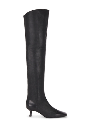 Cult Gaia Silas Over The Knee Boot in Black. Size 37. Also in 37.5, 38, 39.5.