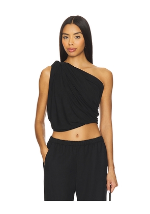 Aya Muse Twist Top in Black. Size L. Also in M, S, XS, XXS.