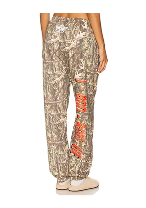 Boys Lie 1-800-manhunt Kimmy Pant in Olive. Size S. Also in XL, XS.