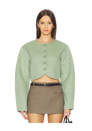 ALIGNE Angelina Jacket in Mint. Size 2. Also in 4, 6, 8.