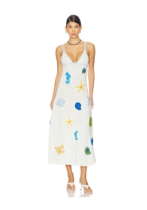 Capittana Carolina Sea Dress in White. Size M-L. Also in XS-S.
