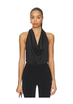 ALL THE WAYS Calianna Halter Top in Black. Size L. Also in M, S, XL, XS, XXS.