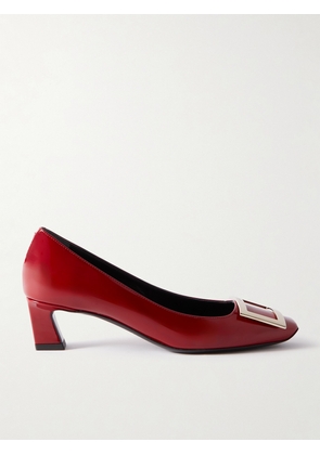 Roger Vivier - Trompette 45 Patent-leather Pumps - Red - IT34,IT34.5,IT35,IT35.5,IT36,IT36.5,IT37,IT37.5,IT38,IT38.5,IT39,IT39.5,IT40,IT40.5,IT41,IT41.5,IT42