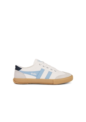 Gola Women's Badminton Plimsolls Sneaker in Blue. Size 6. Also in 8, 9.