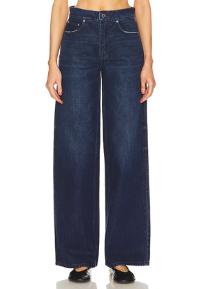 GRLFRND Angelina Baggy Slouch Jeans in Blue. Size 24. Also in 26, 27, 28, 30, 32.
