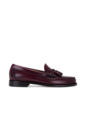G.H.BASS G.H. Bass Lennox Tassel Weejun in Burgundy. Size 12. Also in 8, 9.