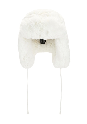 Goldbergh Cher Faux Fur Hat in Cream.