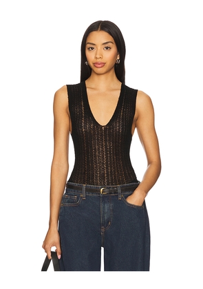 H2OFagerholt Monday Bodysuit in Black. Size S. Also in XS.