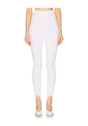 Helsa Hayleigh Stirrup Pant in Ivory. Size M. Also in XL.