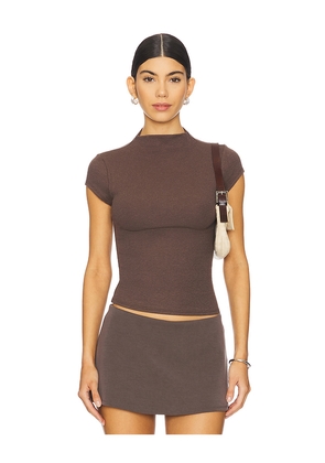 Geel Gem Tee in Brown. Size L. Also in M, S, XL, XS.