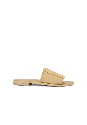 Free People Verona Slide Sandal in Neutral. Size 38. Also in 39.5.