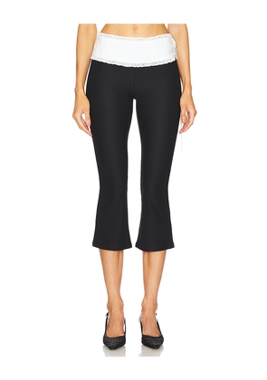 Fait Par Foutch Marie Capri & Belt in Black. Size M. Also in L, S.