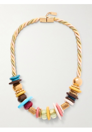 Chloé - Gold-tone Beaded Necklace - One size