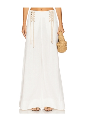 JBQ Hampton Pant in White. Size M. Also in S, XL, XS.