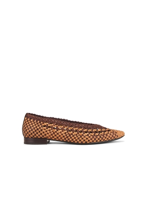 Jeffrey Campbell Cesta Flats in Brown. Size 6. Also in 7, 7.5, 8, 9.