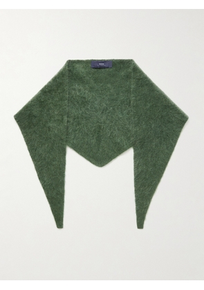 Arch4 - Sonnet Brushed Organic Cashmere Scarf - Green - One size