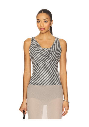 Geel Jameson Top in Grey. Size M. Also in S, XS.