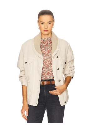 Isabel Marant Pimia Jacket in Cream. Size 40/8. Also in 36/4.