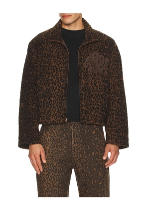 Honor The Gift Cheetah Jacket in Brown. Size M. Also in XL/1X, XXL/2X.