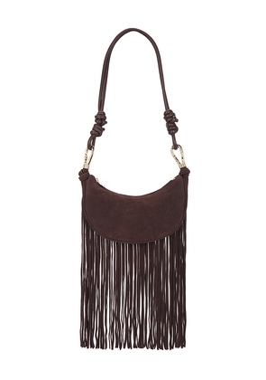 SIMKHAI Avery Crossbody Bag in Brown.