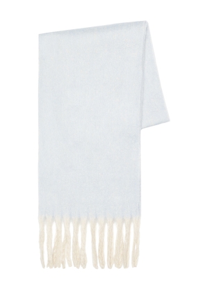 Free People Winter Chill Blanket Scarf in Blue.