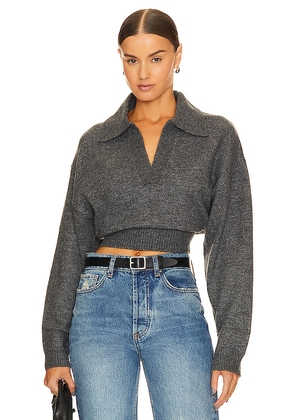 L'Academie x Marianna Azaria Sweater in Charcoal. Size M. Also in S, XS.